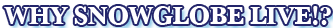 Why Snowglobe Live
